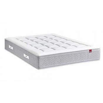 Matelas épéda 80x200 à ressorts ensachés et tissu de luxe