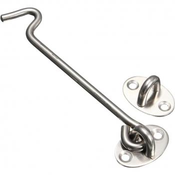 Stainless Steel Cabin Hook for Shed and Gate (200 mm)
