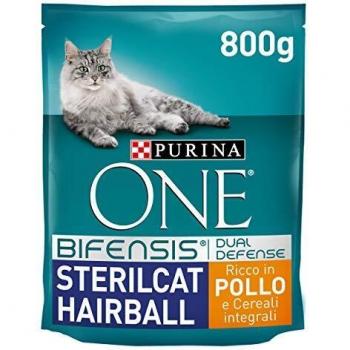 Purina One Bifensis Crocchette Pollo e Cereali Gatto 800g