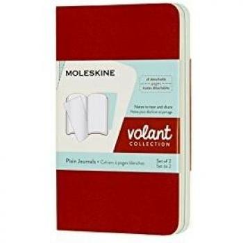Quaderno Moleskine XS a Pagine Bianche Coral Orange-Aquamerine Blue