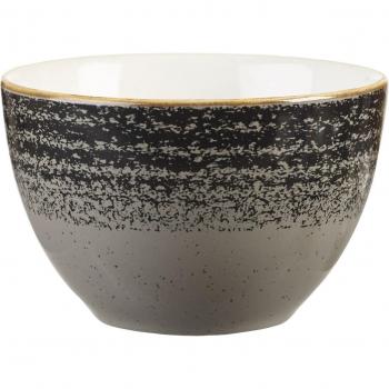 Churchill Studio Prints Homespun Charcoal Black Sugar Bowl