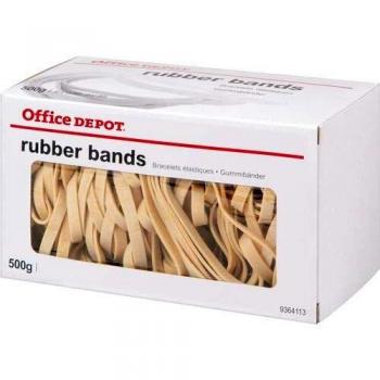 Office Depot Standard Rubber Bands Natural Ø 80 x 6 mm 500g
