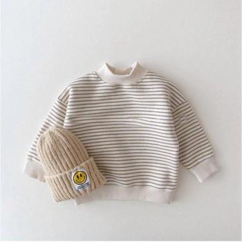 Camiseta de algodón de manga larga para niñas