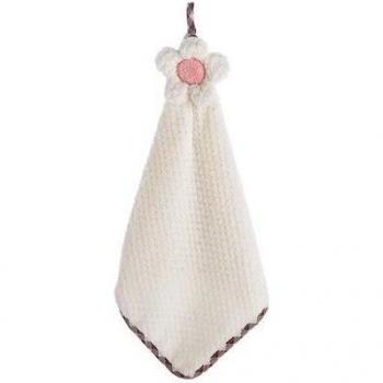 Microfibre Douce en Forme de Fleur