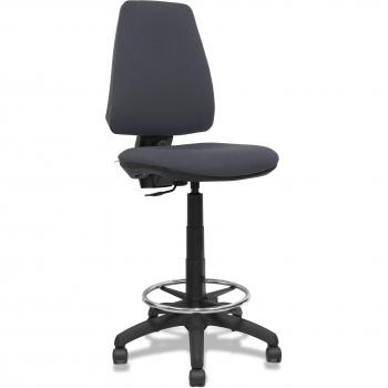 Taburete Elche CP Bali gris oscuro