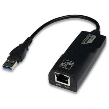 USB‑3.2 Gen 1 a Ethernet 1 Gigabit – Exsys EX‑1320‑2 Nero