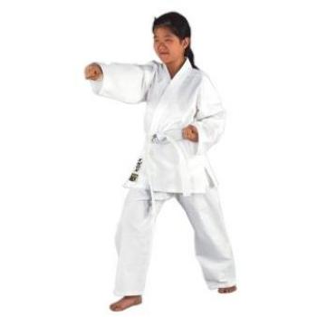 Kwon Clubline Renshu Karate-Kimono für Mädchen Weiß