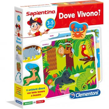 Tessere a Incasto Animali – Sapientino per Bambini