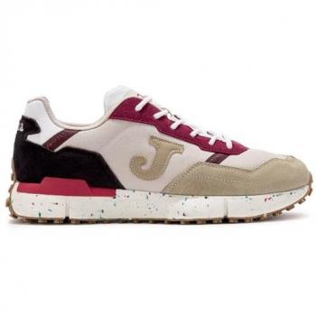 Joma C.1992 Men’s Beige-Maroon Trainer Set (UK 10.5)