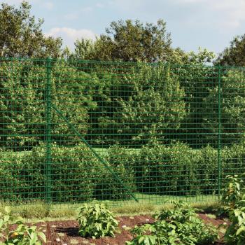 Maschendrahtzaun 2,2x25 m Grün