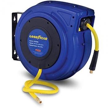 Retractable Air Hose Reel 9.5mm x 20m Hybrid Polymer