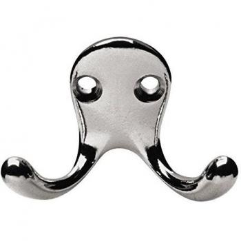 Crochet porte-serviettes standard chromé 2 pièces SANITOP WINGENROTH