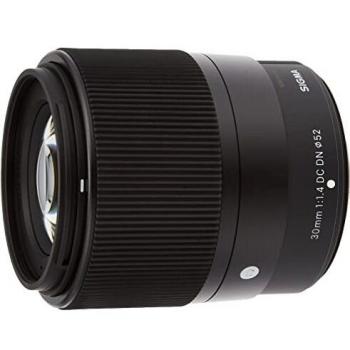 Sigma 30 mm F1.4 DC DN Contemporary X-Mount (Fujifilm X, APS-C / DX), Objektiv, Schwarz