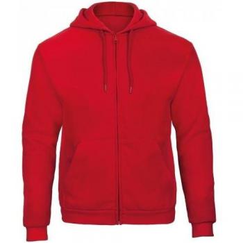 Sudadera Unisex ID.205 con Capucha y Cremallera en Color Gris