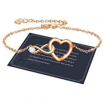 Infinito Argento 925 – Bracciale da Regalo Natalizio