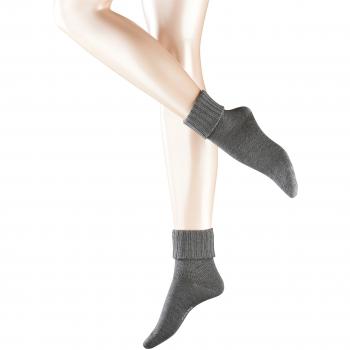 FALKE Damen Strick Socken Striggings Rib, 35/38, Grau