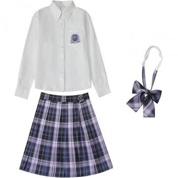 JK Glamour – Chemise Brodée et Cravate