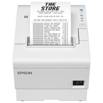 Epson TM-T88VII USB Ethernet Belegdrucker Weiß