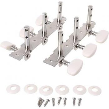 Classic Silver Tuning Machine Pegs – 2 Pack