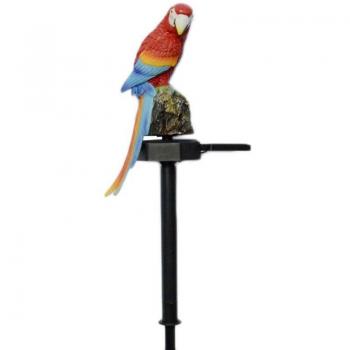 Owl & Parrot Solar LED Night Lamp