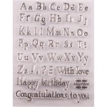 Weihnachtszuckerkunst: Alphabet-Keks-Schneider & Embosser