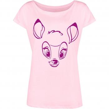 Bambi Cute Damen Loose-Shirt in Lightpink XXL