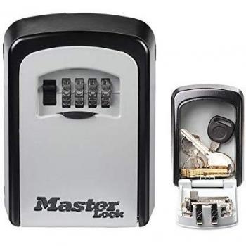 MasterLock Medium Key Lock Box Select Access Metal Black Gray 5401EURD