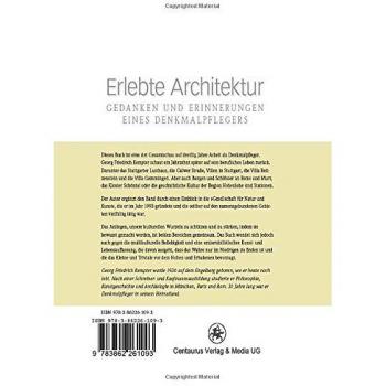Erlebte Architektur: Gedanken und Erinnerungen eines Denkmalpflegers