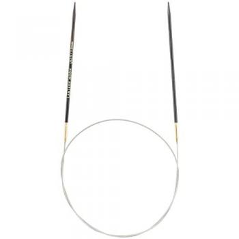 Lantern Moon 60cm Ebony Circular Knitting Pin Kit – Fixed Length