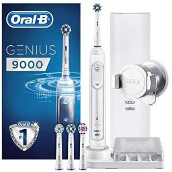 Oral-B Genius 9000 Deep Clean Electric Toothbrush & 4 Brush Heads