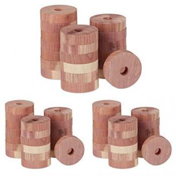 Cedar Wood Moth Repellent Rings