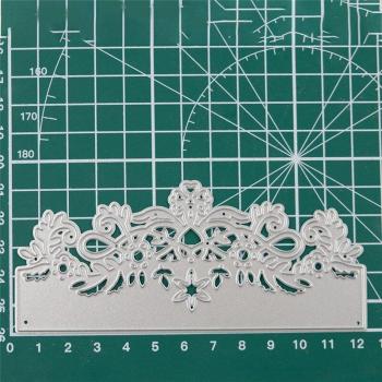 Bordure Fleur Kokorosa – Matrice Découpe Métallique