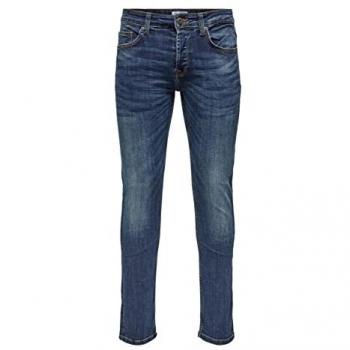 Only & Sons Jeans Weft 22005076 Dunkelblau Regular Fit 34_34 male