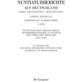 Vitalsource Technologies, Inc. Nuntiatur Des Ciriaco Rocci. Ausserordentliche Nuntiatur Des Girolamo G