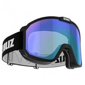 Bliz Rave Junior Ski Goggles Matt Black Light Orange Blue Multi