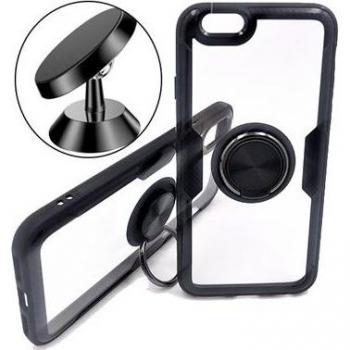 Soporte Móvil Magnético + Funda 3x1 Clear Armor en Carro