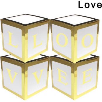 4Pcs Baby Shower Party Balloon Box MDJ998