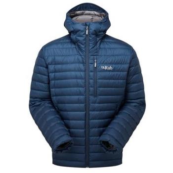 Rab Herren Microlight Alpine Daunenjacke Tempest Blau XXL