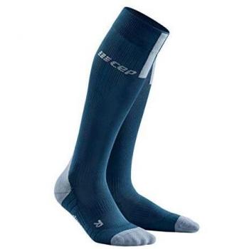 Herren Laufstrumpf CEP RUN SOCKS 3.0 in Blau/Grau Größe V Artikelnummer: WP50X