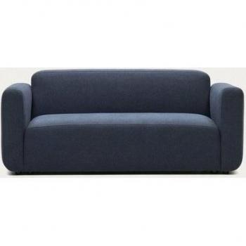 Natur24 Wohnzimmersofa Neom – 2‑Sitzer, 188x89x78 cm, Blau