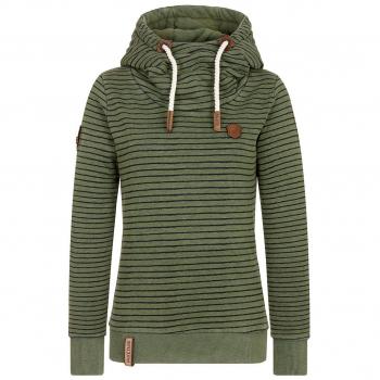 Naketano Damen‑Coat “Death Is Our Coke” – Heritage Pine Green Blend, Größe L