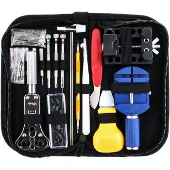 Zacro 147-Pcs Uhrentechnik‑Werkzeugpaket – Premium Reparationsausrüstung in Nylon-Tasche