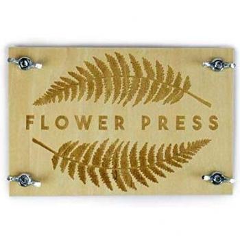DIY Blumenpresse aus Holz von Gift Republic