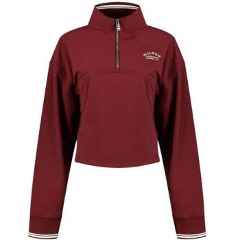 Wilson Davenport Geflochter Popover Trainingsjacke Damen in Berry