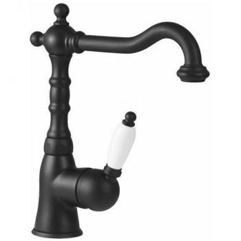 Grifo Retro Negro Mate Gattoni Orta