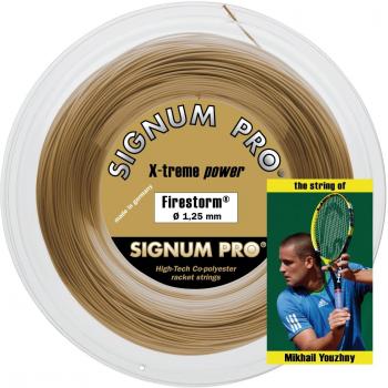 Signum Pro Firestorm Metallic Tennis String Reel 200m