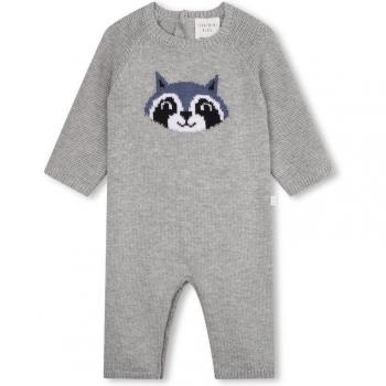 Combinaison enfant motif raton laveur 9M gris clair