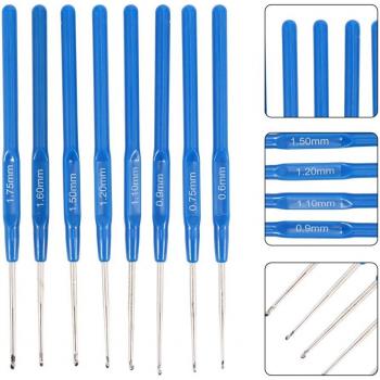 Kit d'outils de tricot avec crochets et aiguilles