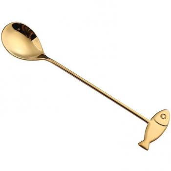 304 Stainless Steel Cute Cat Coffee Spoon