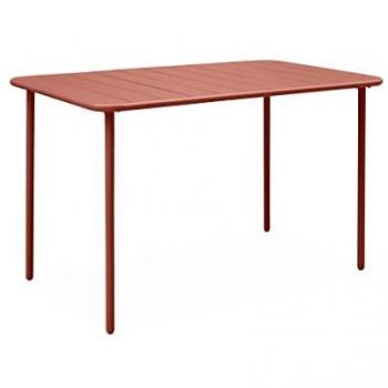 Terracotta 4-Seater Rectangular Table